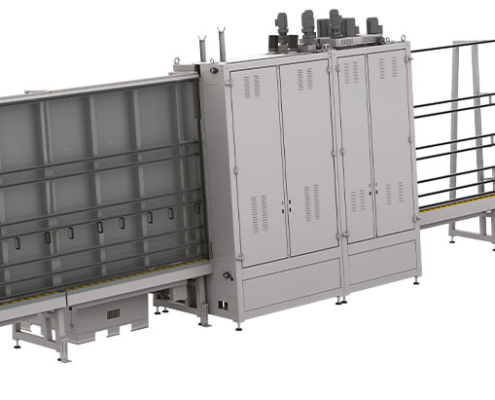 Bovone vertical washing machine white background