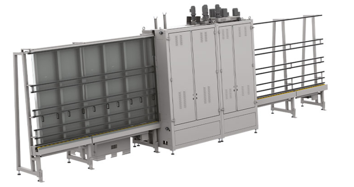 Bovone vertical washing machine white background